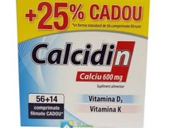 Calcidin 600mg 56 cpr + 14 cpr Cadou